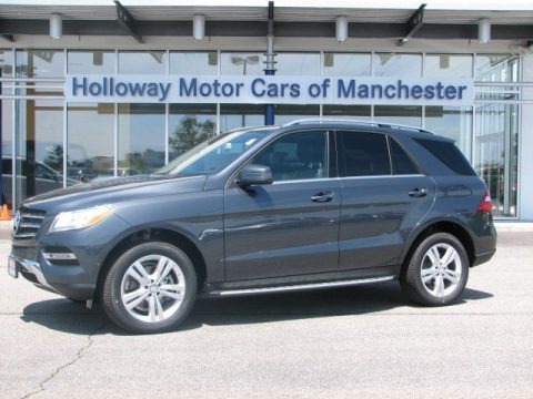 Steel Grey Metallic 2012 Mercedes-Benz ML 350 4Matic Steel Grey Metallic 2012 Mercedes-Benz ML 350 4Matic