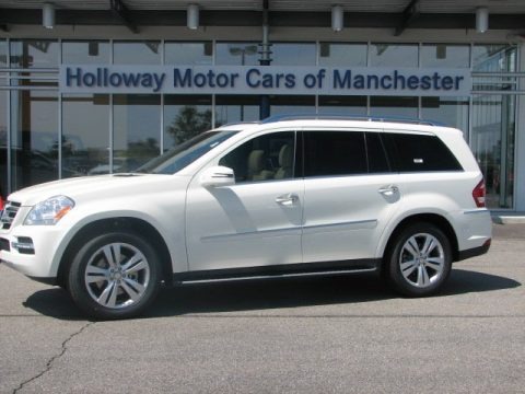 Arctic White 2012 Mercedes-Benz GL 450 4Matic