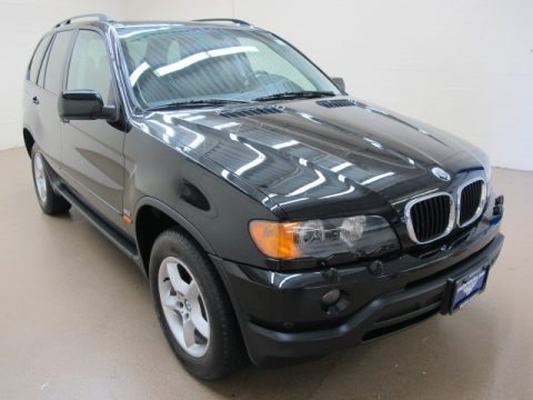 Jet Black 2003 BMW X5 3.0i