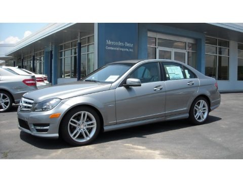 Palladium Silver Metallic 2012 Mercedes-Benz C 250 Sport