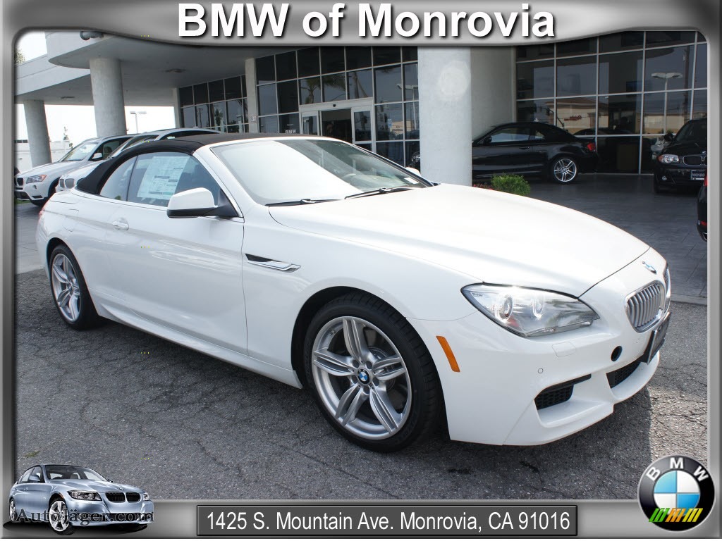 White bmw 6 series convertible for sale #3