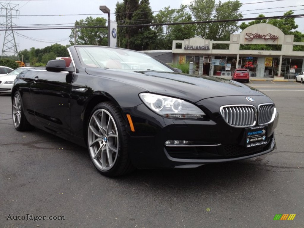 Black bmw 650i convertible for sale #4
