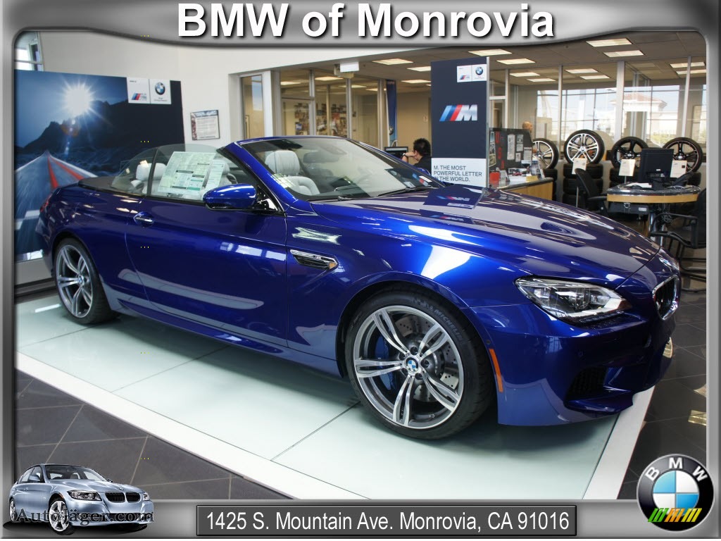 2012 Bmw M6 Convertible In San Marino Blue Metallic Photo