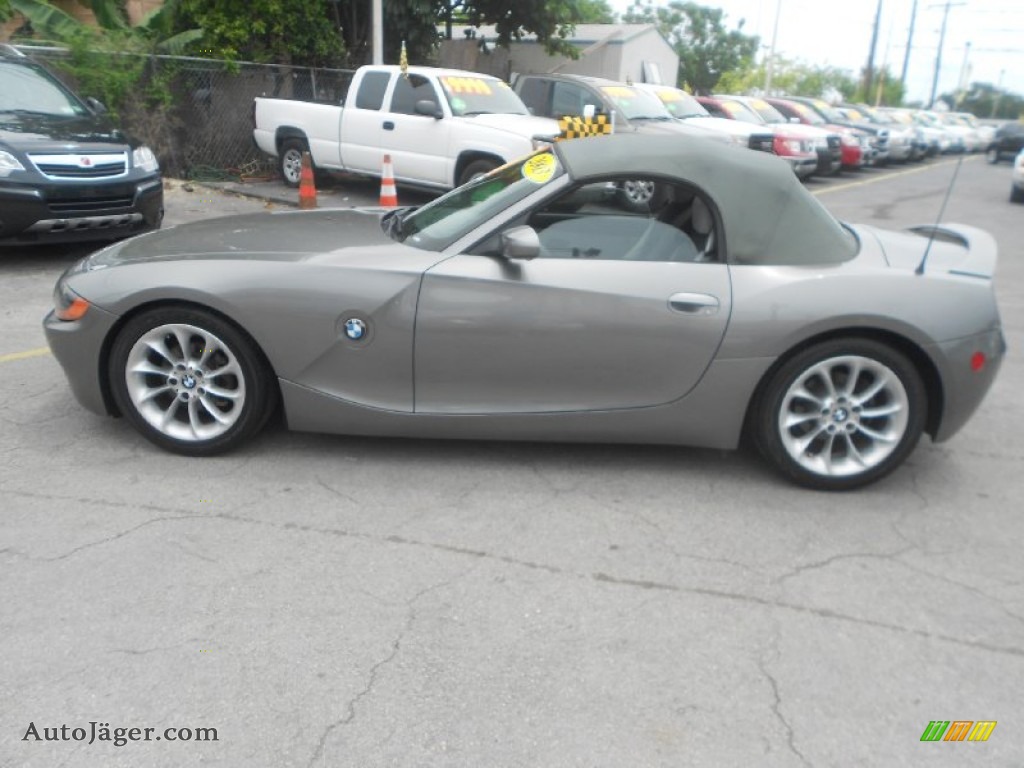 2003 BMW Z4 2.5i Roadster in Sterling Grey Metallic photo #8 - S44284 ...