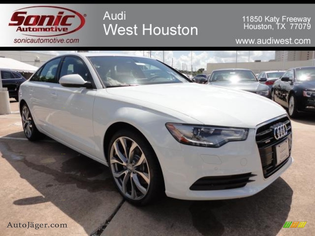 2013 Audi A6 2 0t Quattro Sedan In Glacier White Metallic