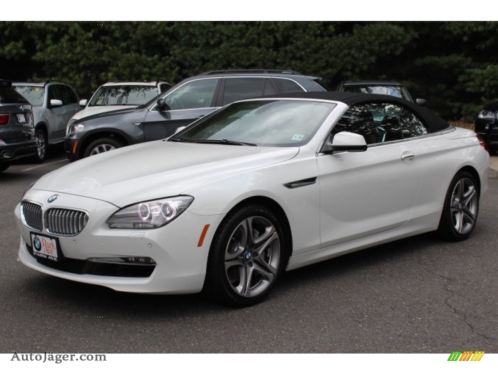 White bmw 645 convertible for sale #3