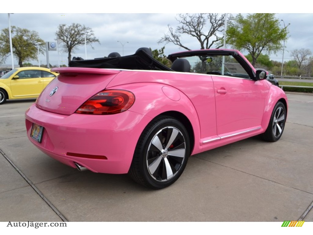 2013 Volkswagen Beetle Turbo Convertible in Custom Pink photo #2 ...