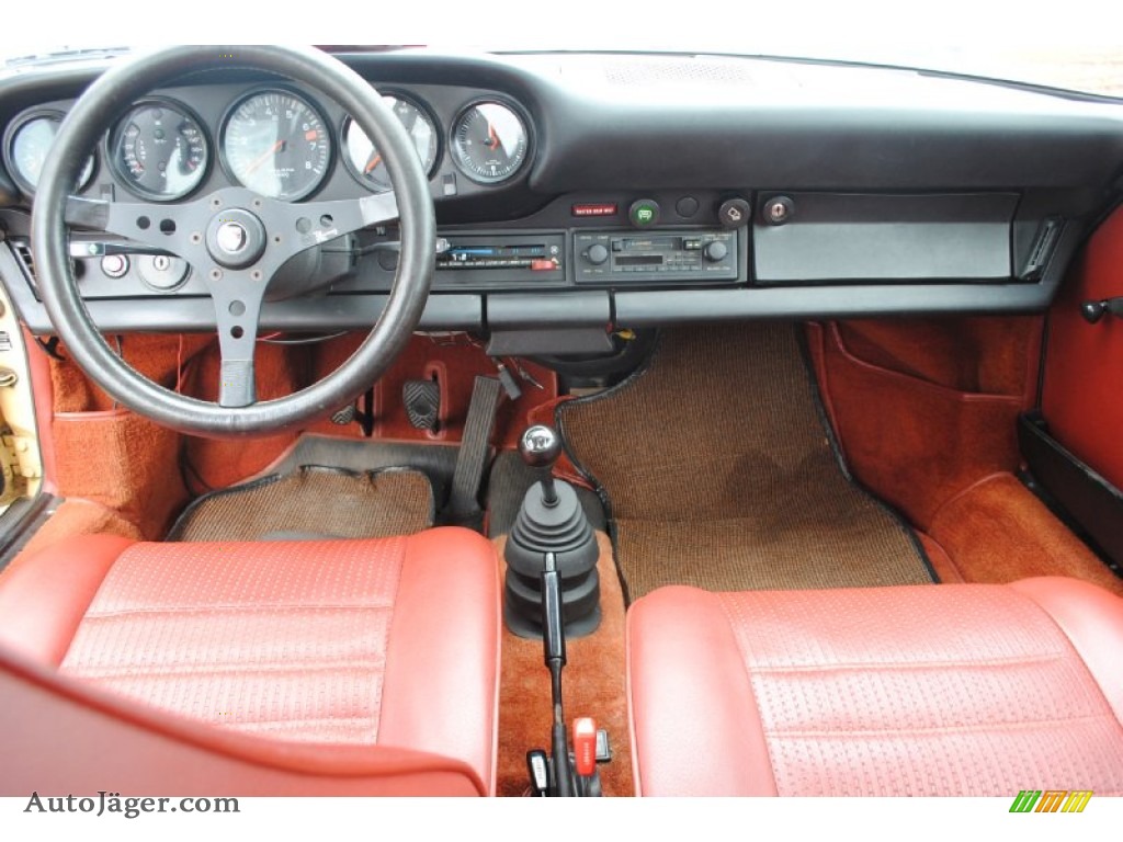 1974 911 S Coupe - Desert Beige / Copper Red photo #13