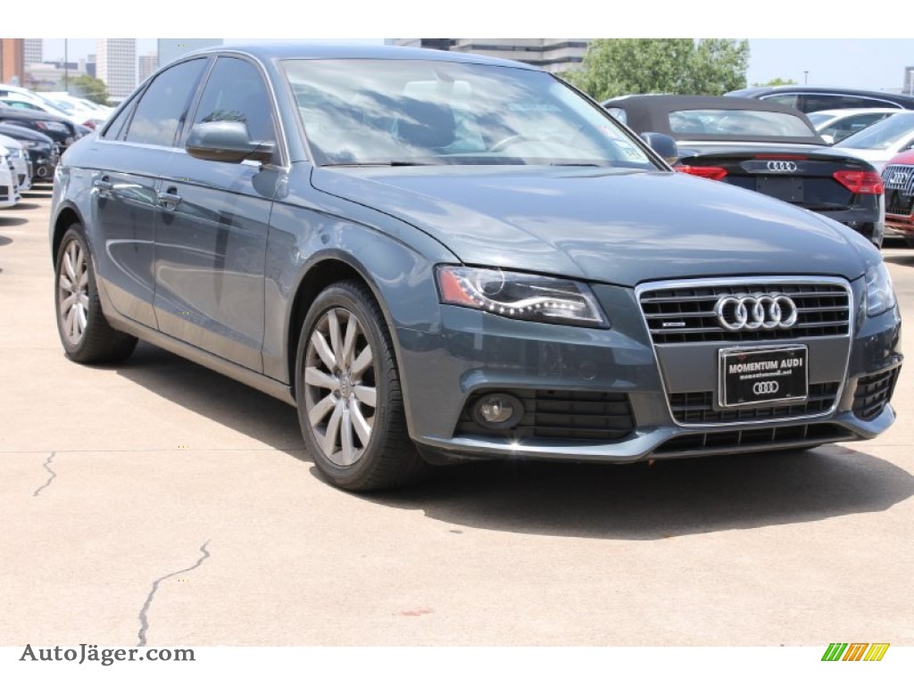 2010 Audi A4 2 0t Quattro Sedan In Meteor Gray Pearl Effect 040388 Auto Jager German Cars For Sale In The Us