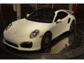 Porsche 911 Turbo S Coupe White photo #1