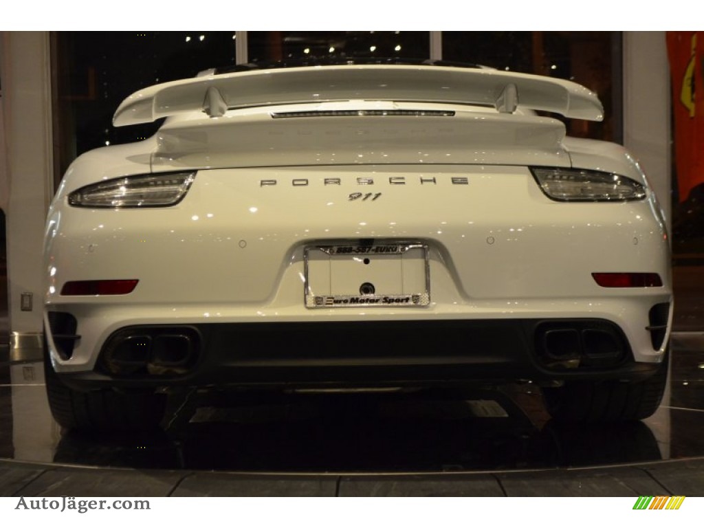 2014 911 Turbo S Coupe - White / Carrera Red Natural Leather photo #24
