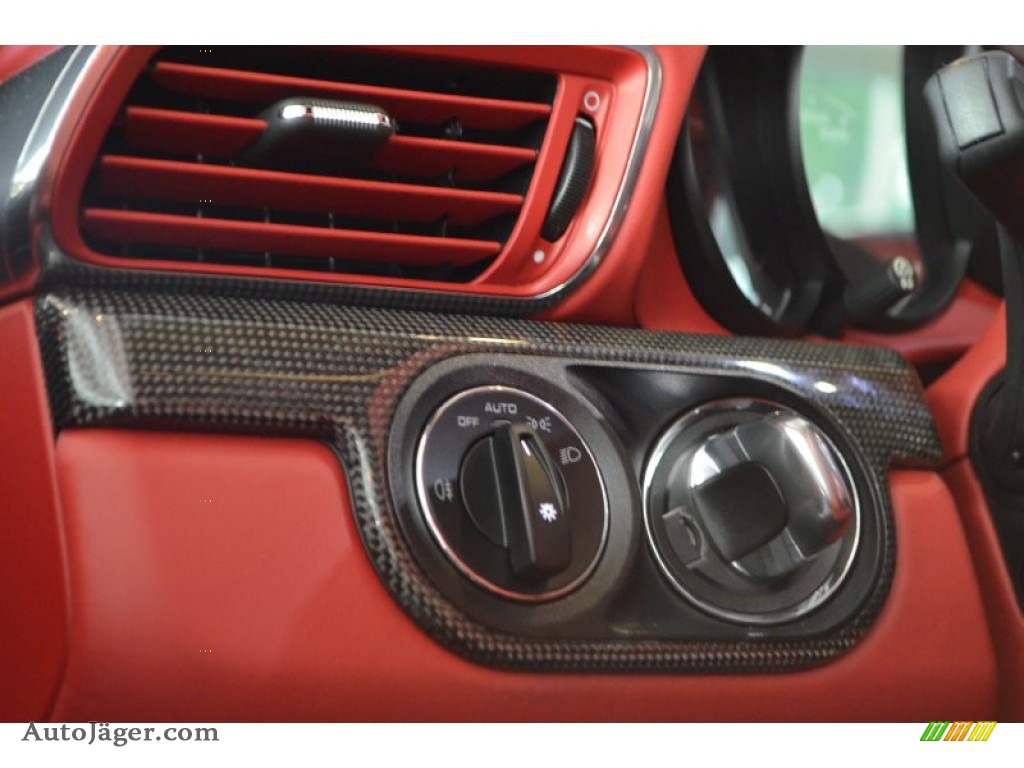 2014 911 Turbo S Coupe - Basalt Black Metallic / Carrera Red Natural Leather photo #27