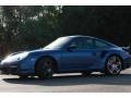 Porsche 911 Turbo Coupe Cobalt Blue Metallic photo #12