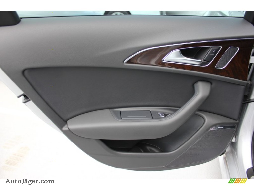 2012 A6 3.0T quattro Sedan - Ice Silver Metallic / Black photo #42