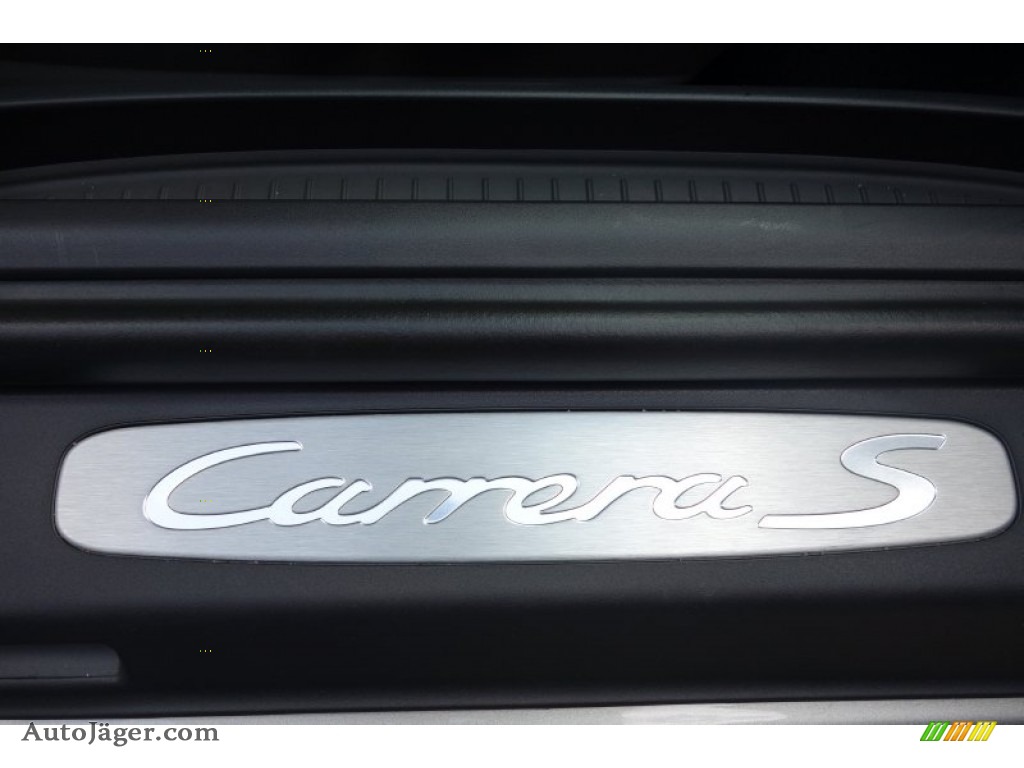 2012 911 Carrera S Coupe - Platinum Silver Metallic / Black photo #19