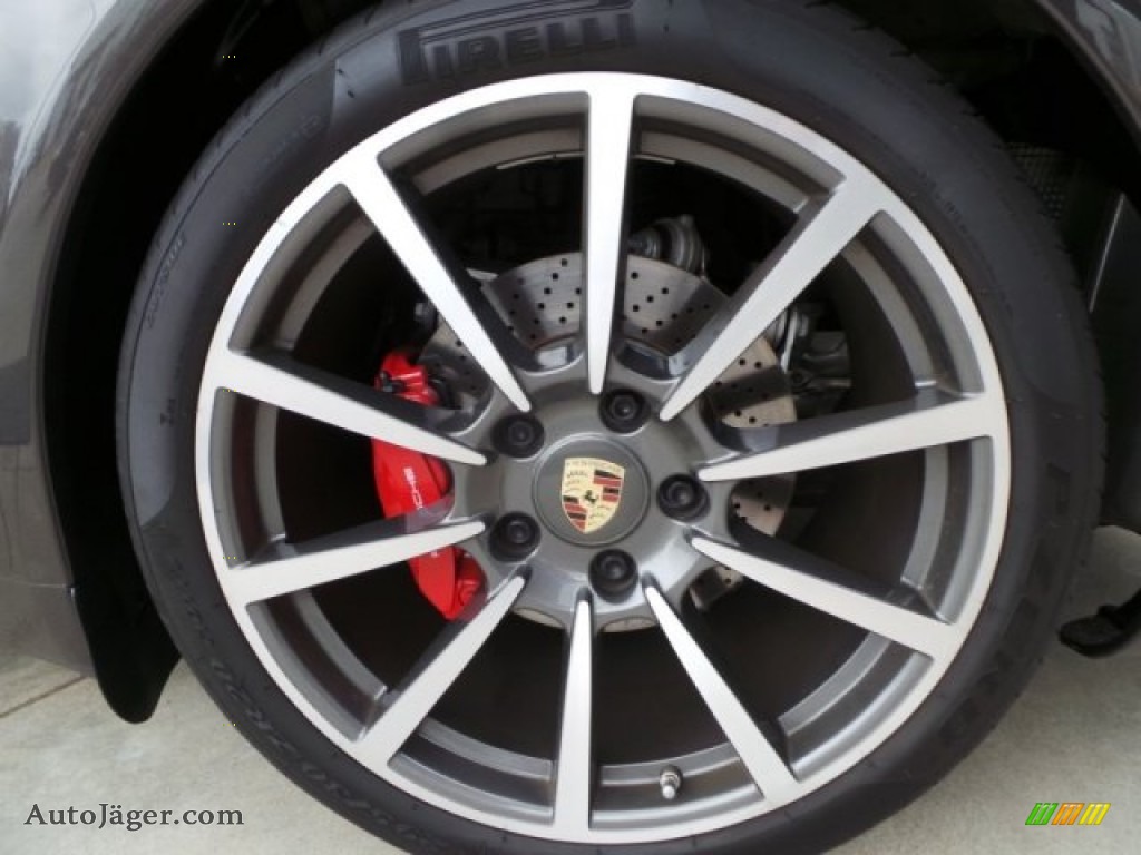 2012 911 Carrera S Cabriolet - Macadamia Metallic / Sand Beige photo #11