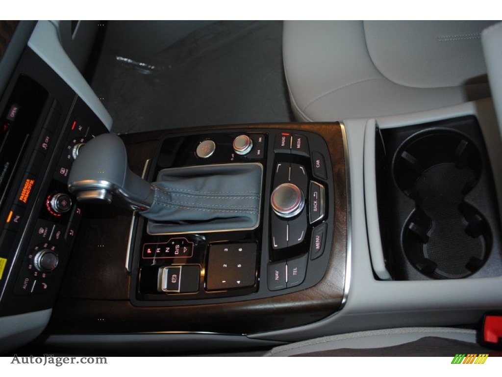 2014 A6 3.0T quattro Sedan - Oolong Gray Metallic / Titanium Gray photo #25