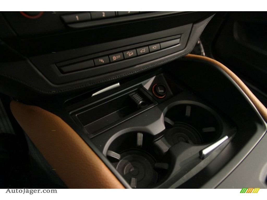 2013 X6 xDrive50i - Carbon Black Metallic / Saddle Brown photo #44