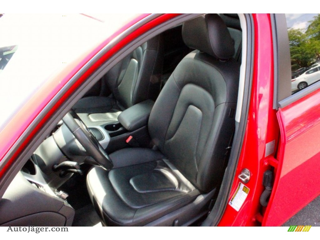 2009 A4 2.0T Premium quattro Sedan - Brilliant Red / Cardamom Beige photo #14