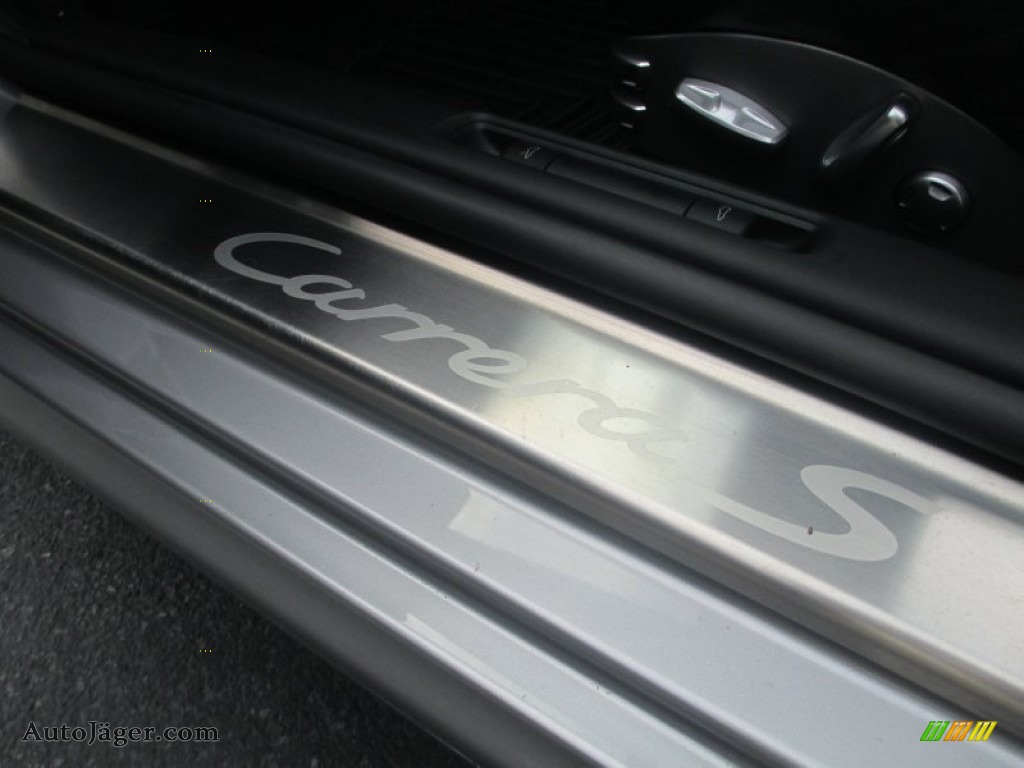 2006 911 Carrera S Coupe - Arctic Silver Metallic / Black photo #21