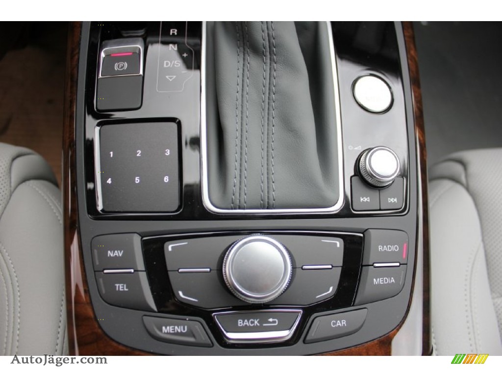 2015 A6 3.0T Prestige quattro Sedan - Phantom Black Pearl / Titanium Gray photo #16