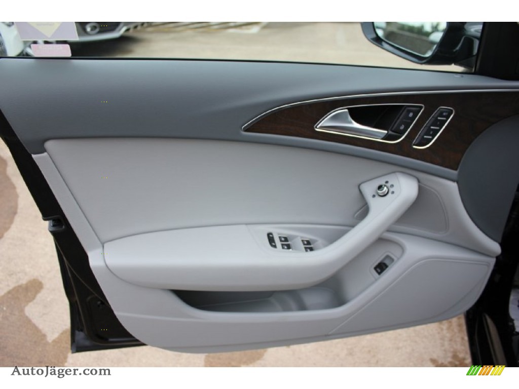 2015 A6 2.0T Premium Plus Sedan - Phantom Black Pearl / Titanium Gray photo #9