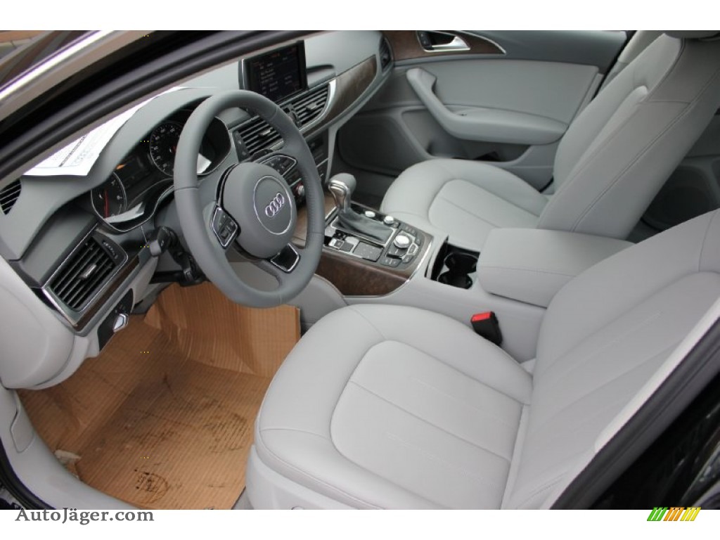 2015 A6 2.0T Premium Plus Sedan - Phantom Black Pearl / Titanium Gray photo #11