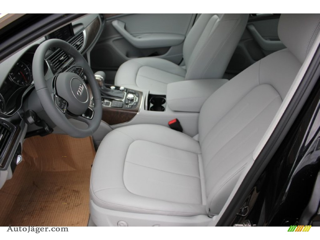 2015 A6 2.0T Premium Plus Sedan - Phantom Black Pearl / Titanium Gray photo #12