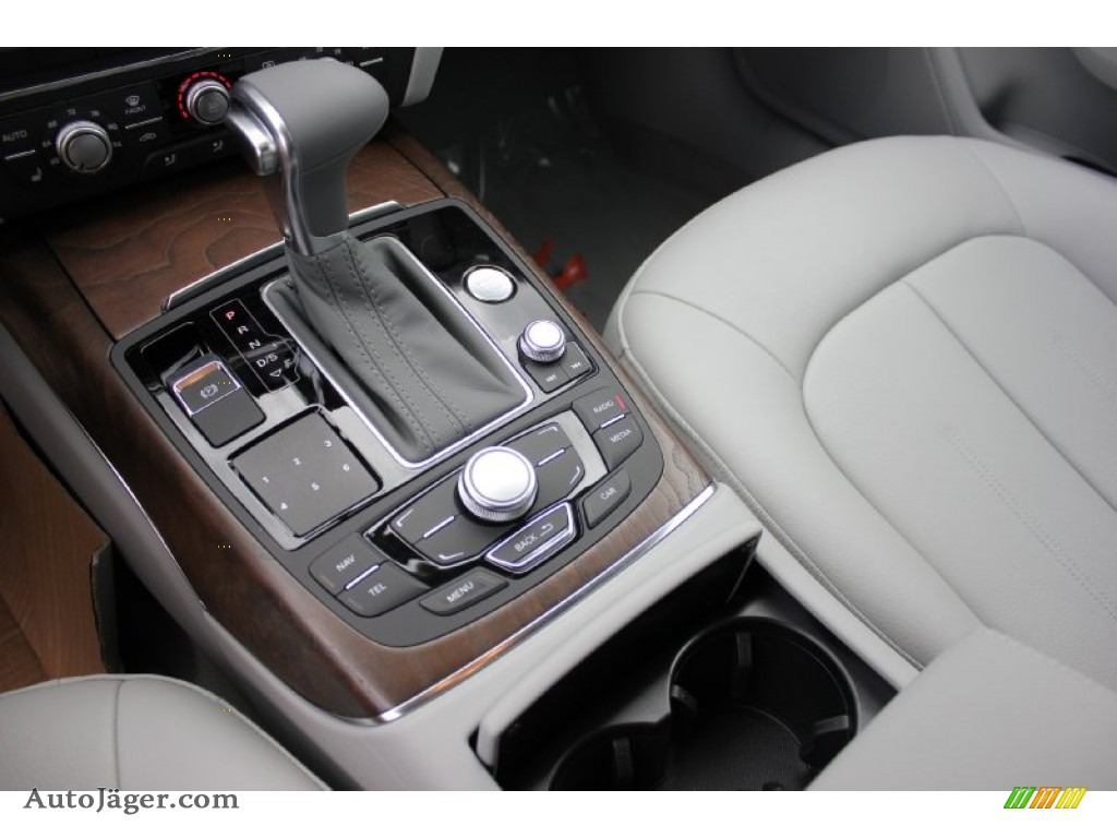 2015 A6 2.0T Premium Plus Sedan - Phantom Black Pearl / Titanium Gray photo #14