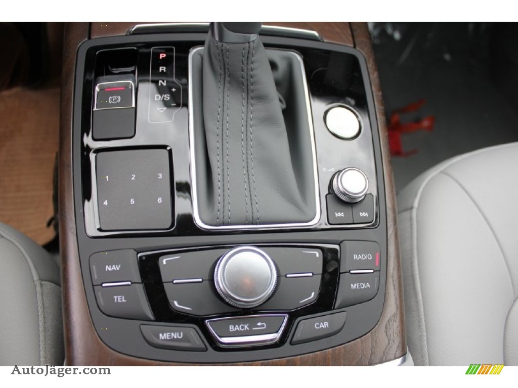 2015 A6 2.0T Premium Plus Sedan - Phantom Black Pearl / Titanium Gray photo #16