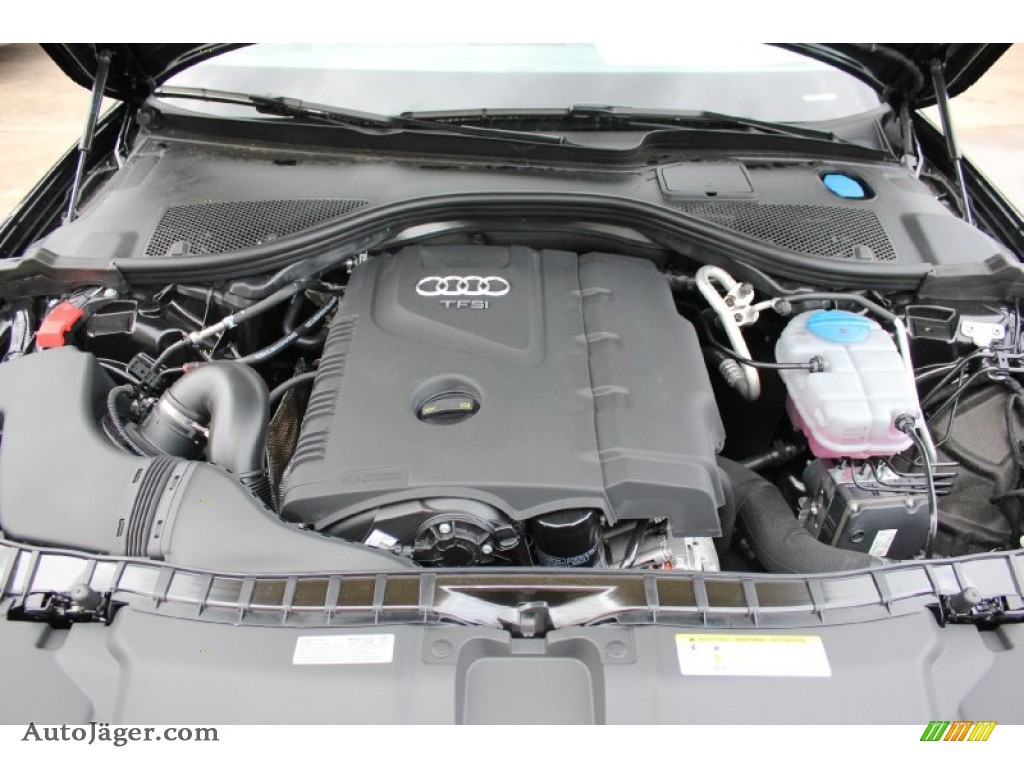 2015 A6 2.0T Premium Plus Sedan - Phantom Black Pearl / Titanium Gray photo #30