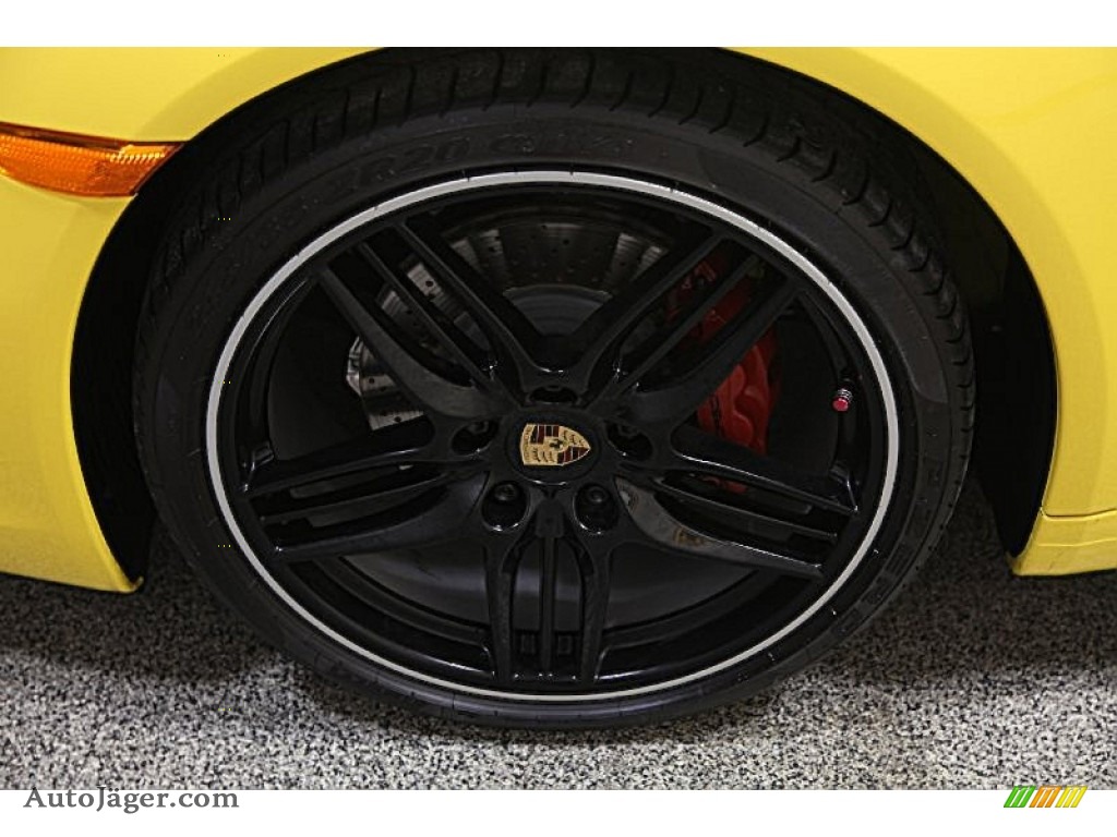 2014 911 Carrera Coupe - Racing Yellow / Black photo #7