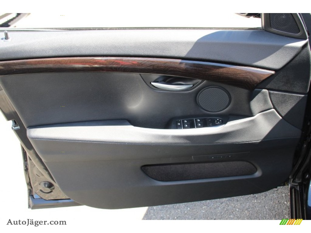 2014 5 Series 535i xDrive Gran Turismo - Dark Graphite Metallic / Black photo #9