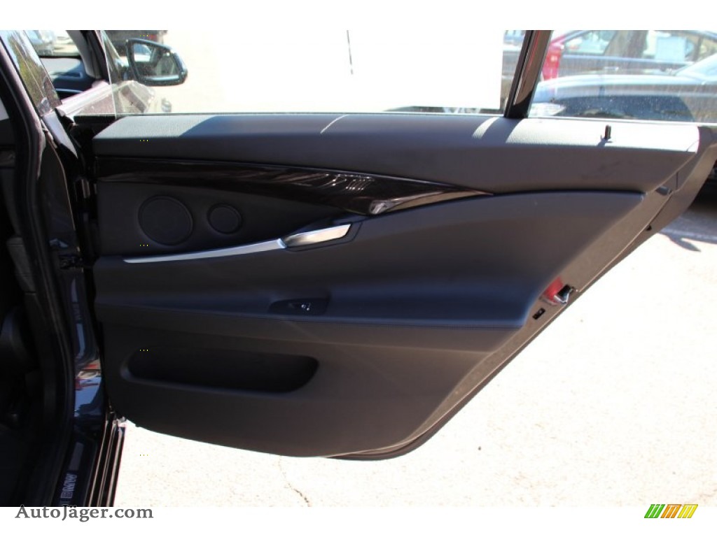 2014 5 Series 535i xDrive Gran Turismo - Dark Graphite Metallic / Black photo #25