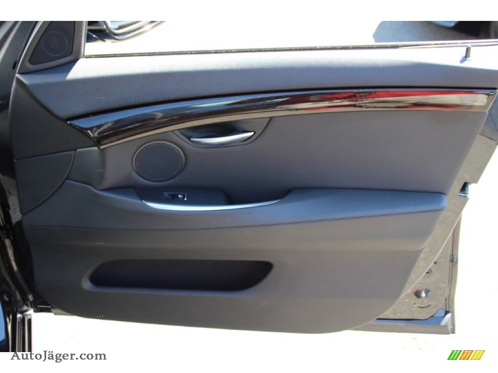 2014 5 Series 535i xDrive Gran Turismo - Dark Graphite Metallic / Black photo #27