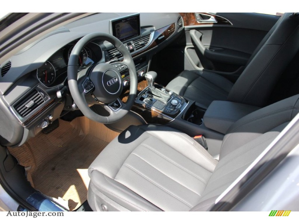 2015 A6 3.0T Prestige quattro Sedan - Ice Silver Metallic / Black photo #10