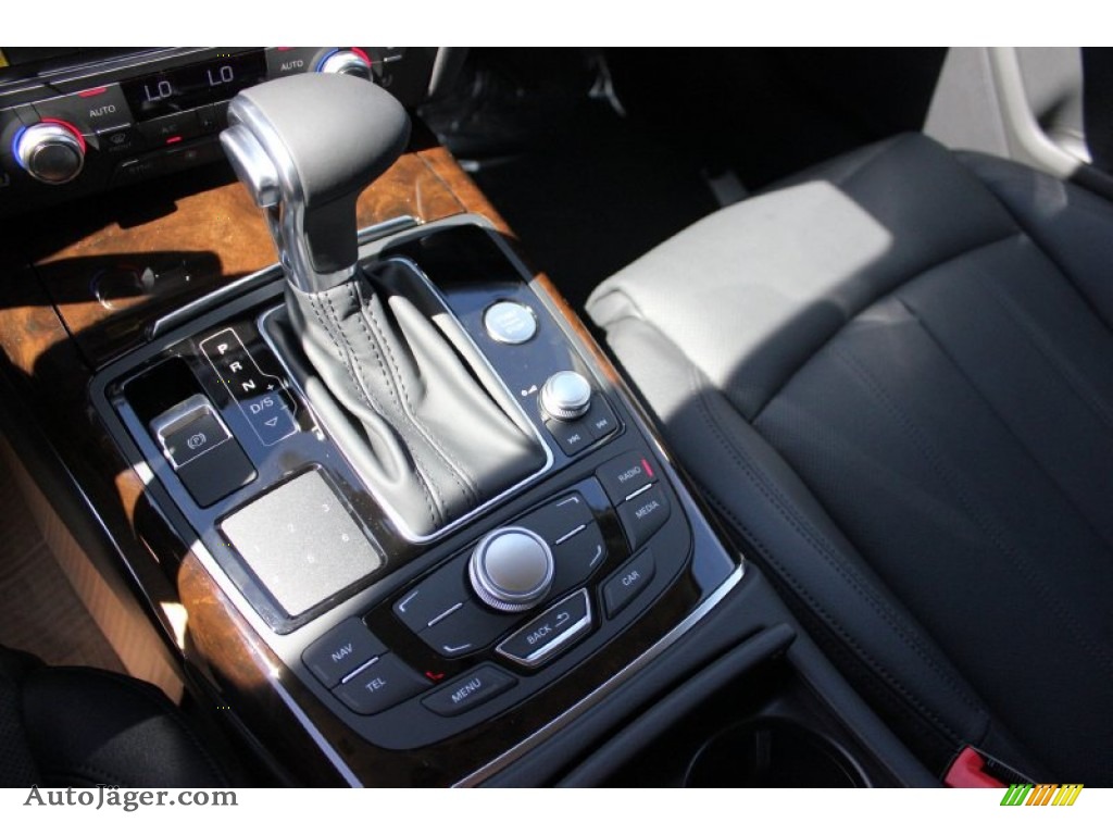 2015 A6 3.0T Prestige quattro Sedan - Ice Silver Metallic / Black photo #13