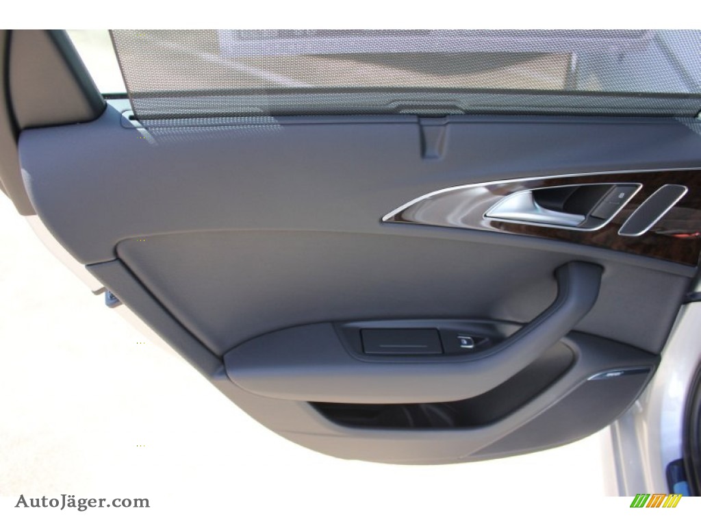 2015 A6 3.0T Prestige quattro Sedan - Ice Silver Metallic / Black photo #25