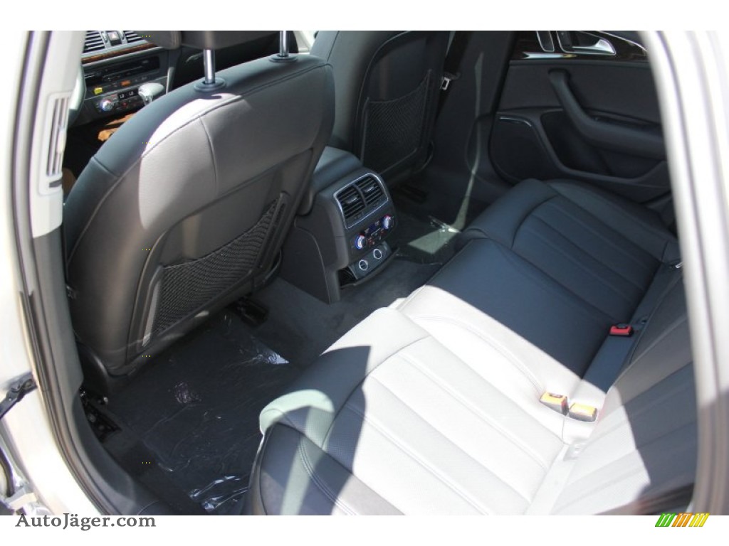 2015 A6 3.0T Prestige quattro Sedan - Ice Silver Metallic / Black photo #26