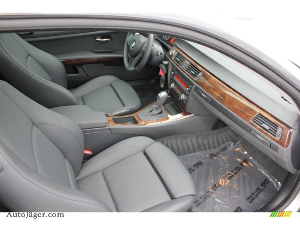 2010 3 Series 328i Coupe - Space Gray Metallic / Gray Dakota Leather photo #25