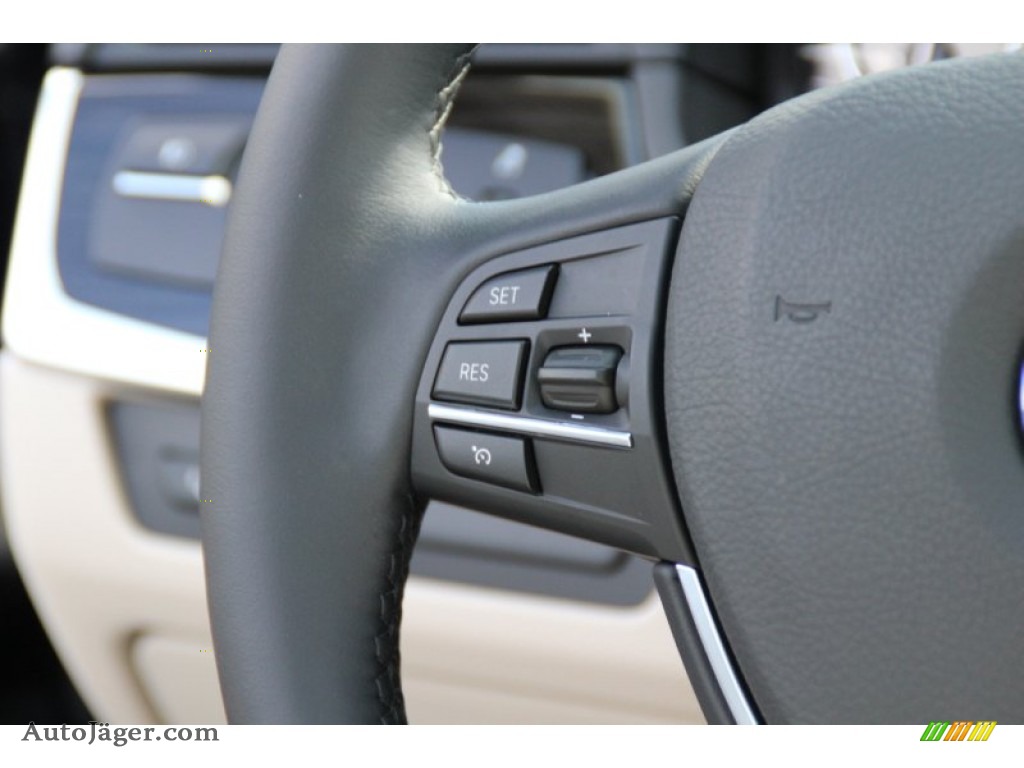 2014 5 Series 535d xDrive Sedan - Dark Graphite Metallic / Ivory White/Black photo #19