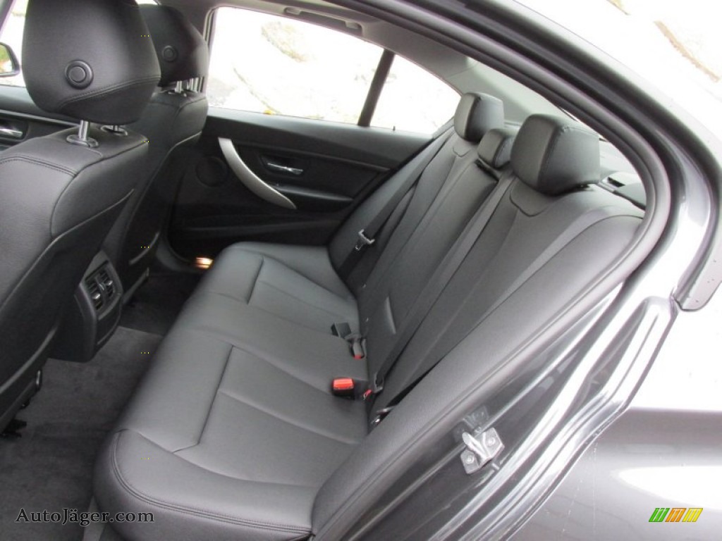 2015 3 Series 320i xDrive Sedan - Mineral Grey Metallic / Black photo #13