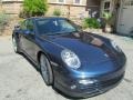 Porsche 911 Turbo Coupe Dark Blue Metallic photo #5