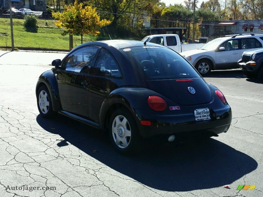 2000 New Beetle GLS Coupe - Black / Grey photo #4