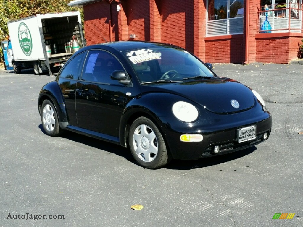 2000 New Beetle GLS Coupe - Black / Grey photo #8