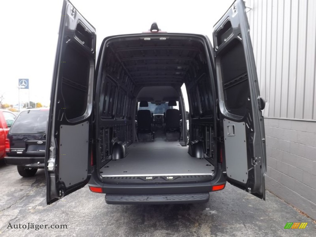 2015 Sprinter 2500 High Roof Cargo Van - Graphite Grey Metallic / Black photo #5