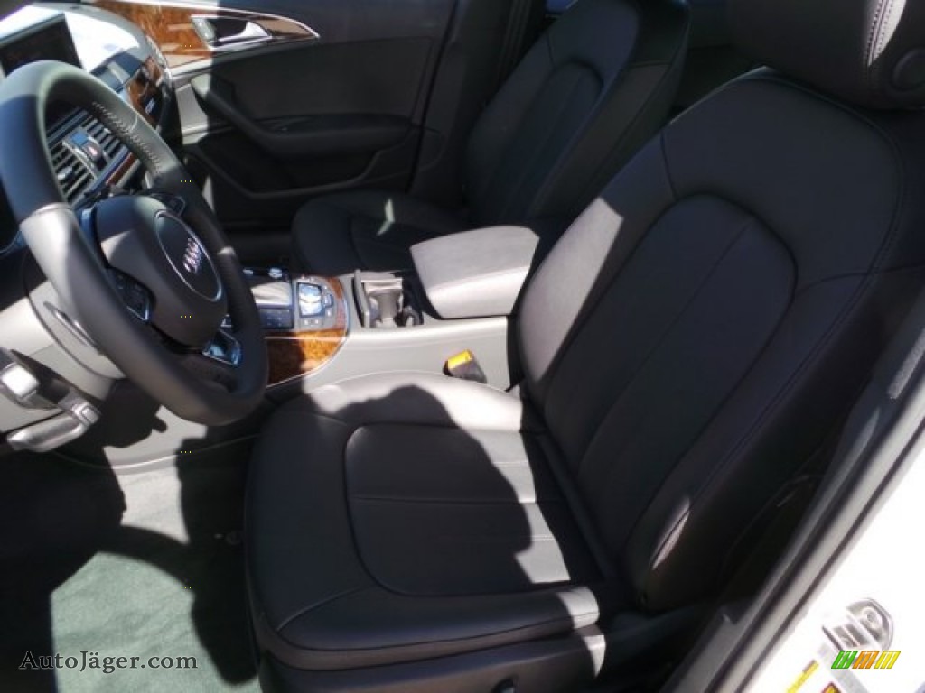 2015 A6 2.0T Premium quattro Sedan - Ibis White / Black photo #13