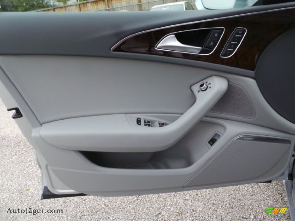 2015 A6 2.0T Premium Plus Sedan - Ice Silver Metallic / Titanium Gray photo #10