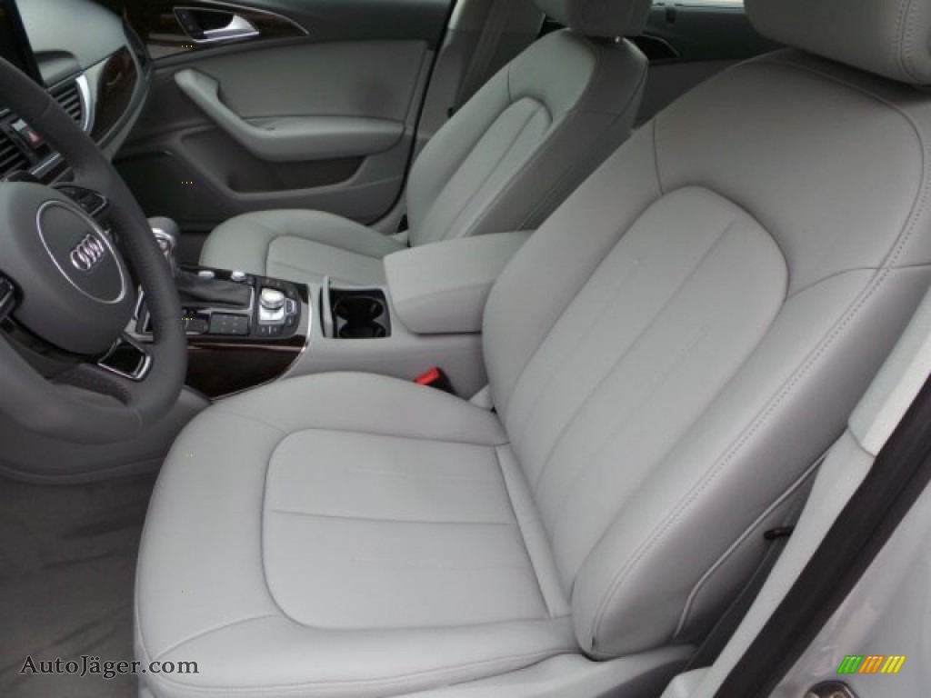 2015 A6 2.0T Premium Plus Sedan - Ice Silver Metallic / Titanium Gray photo #14