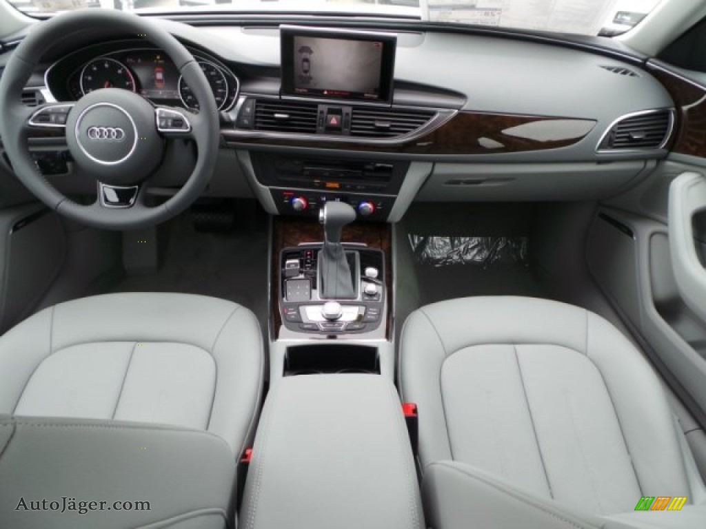 2015 A6 2.0T Premium Plus Sedan - Ice Silver Metallic / Titanium Gray photo #30